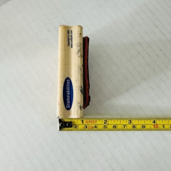 Stampabilities Jolly Santa GR1093 2005 Christmas Holiday Whimsical Whimsy - Picture 9 of 9